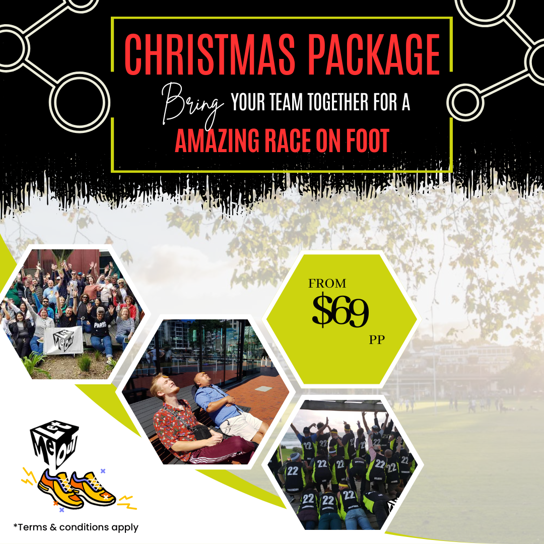 Christmas Amazing Race on foot
