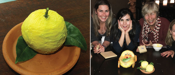 Team completing the Lemon Chocolate Challenge